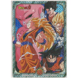 DRAGON BALL Z JUMBO CHROMIUM CARDDASS 1996 7