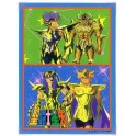 AUTOCOLLANTS SAINT SEIYA CHEVALIERS D'OR