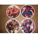 MARVEL 4 COASTERS