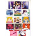 SAILOR MOON 14 STICKERS