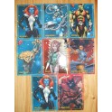MARVEL FACTORY  8 TRADING CARDS