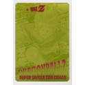 DRAGON BALL Z PP ETCHING GOLD CARD 1183