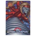 X-MEN ALL-CHROMIUM FLEER ULTRA 1995 - LETHAL WEAPON 6