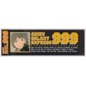 ADIEU GALAXY EXPRESS 999 STICKER 