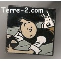 PIN'S TINTIN & MILOU A TERRE