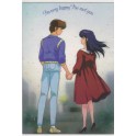 CARTE POSTALE MAISON IKKOKU - JULIETTE et HUGO