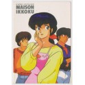 CARTE POSTALE MAISON IKKOKU - JULIETTE et SES PRETENDANTS