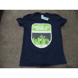 T-SHIRT EMERALD CITY COMIC CON WOMEN L
