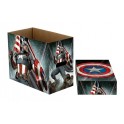 MARVEL COMIC BOX COLLECTOR - CAPTAIN AMERICA STARS