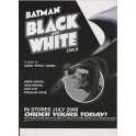 BATMAN B&W STATUE PROMO POSTER 2007