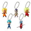 PORTE-CLES DRAGON BALL SUPER UDM 24 SET COMPLET