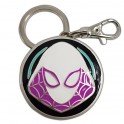 SPIDER-GWEN LOGO METAL KEYRING