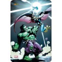THOR VS HULK TIN SIGN