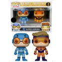 POP ! DC COMICS 2 PACK EXCLU - BLUE BEETLE & BOOSTER GOLD