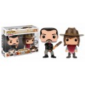 POP ! WALKING DEAD 2 PACK EXCLU - NEGAN & CARL GRIMES