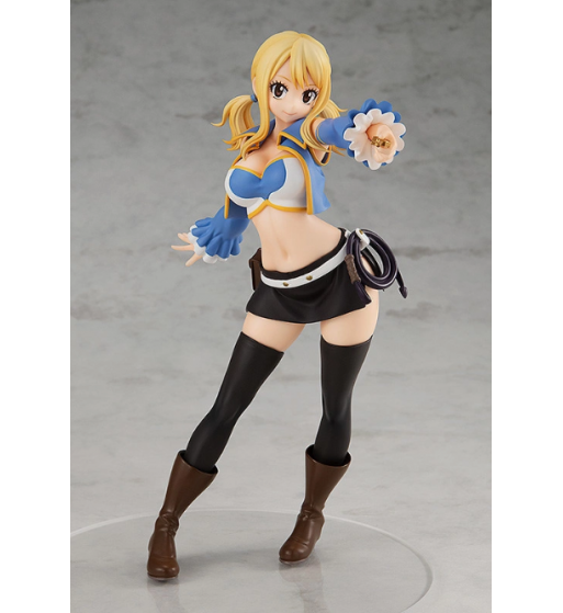 Zhongkaihua Figurine Anime Fairy Tail Lucy Heartfilia PVC Figurine d'action 18 cm Pose debout Taureau Style Morph Figurines Décorations