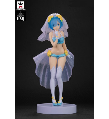 RE:ZERO STARTING LIFE IN ANOTHER WORLD EXQ FIGURE - REM IN BRIDAL LINGERIE