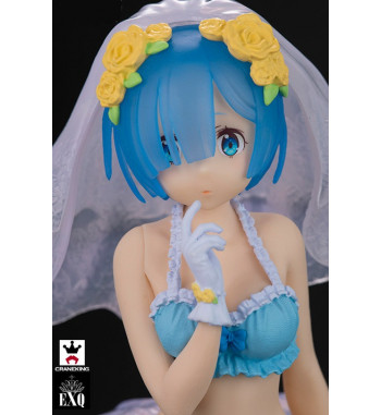 RE:ZERO STARTING LIFE IN ANOTHER WORLD EXQ FIGURE - REM IN BRIDAL LINGERIE