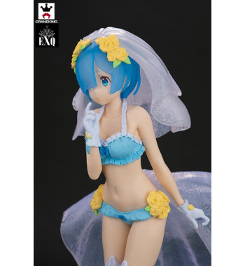 RE:ZERO STARTING LIFE IN ANOTHER WORLD EXQ FIGURE - REM IN BRIDAL LINGERIE