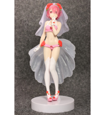 RE:ZERO STARTING LIFE IN ANOTHER WORLD EXQ FIGURE - RAM IN BRIDAL LINGERIE