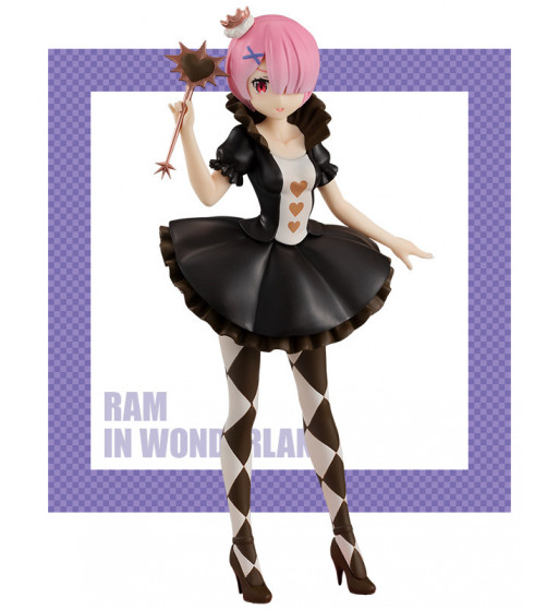 Re:Zero - Ram Super Premium Figure 21 Cm - Welcome To Lugnica Airlines, Collezionabile