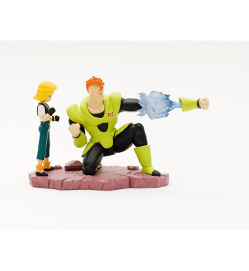 DRAGON BALL Z IMAGINATION 3 FIGURES - ANDROID 16 / ANDROID 18