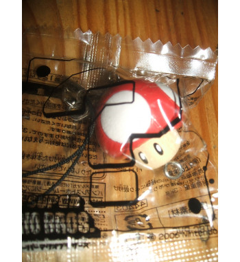 SUPER MARIO BROS WII MUSHROOMS STRAPS - SUPER KINOKO