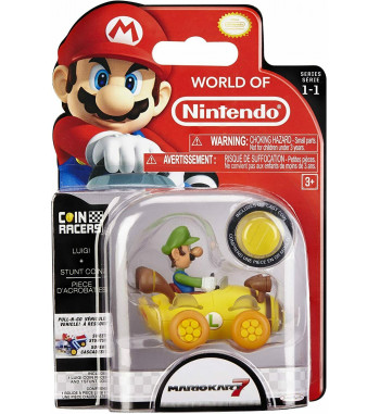 MARIO KART 7 COIN RACERS FIGURES - LUIGI
