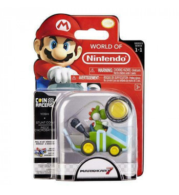 MARIO KART 7 COIN RACERS FIGURES - YOSHI