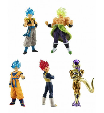 DRAGON BALL SUPER BROLY HG FIGURE 01 COMPLETE SET