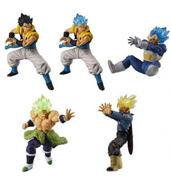 DRAGON BALL SUPER BROLY BATTLE FIGURE SERIES 09 COMPLETE SET