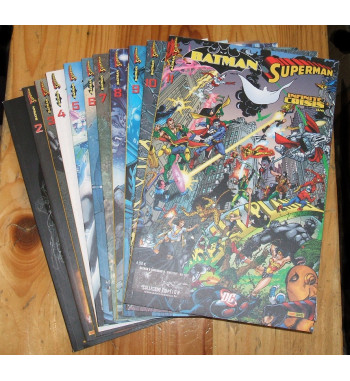 BATMAN & SUPERMAN 1 to 11 COLLECTOR COMPLETE SET