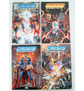 CRISIS ON INFINITE EARTHS 1 to  4 COMPLET SET