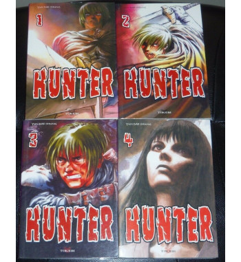 HUNTER  1 to 4 COMPLETE SET