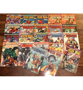 LE RETOUR DES HEROS - IRON MAN 1 to 22 COMPLETE SET