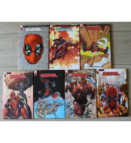 MARVEL LEGACY - DEADPOOL 1 to 7 COMPLETE SET
