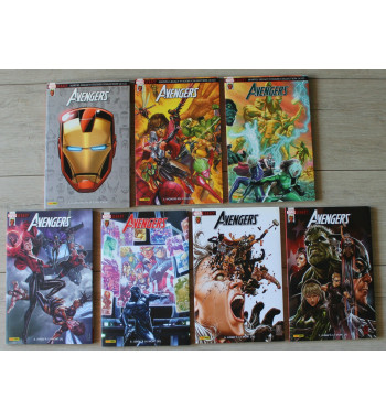 MARVEL LEGACY - AVENGERS 1 to 7 COMPLETE SET
