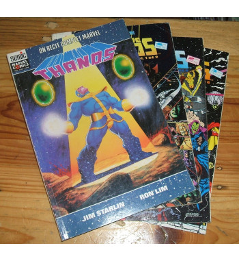 UN RECIT COMPLET MARVEL THANOS + DEFI DE THANOS SERIE COMPLETE