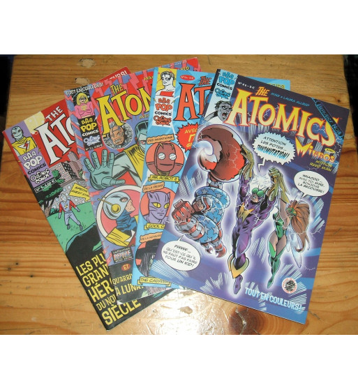 THE ATOMICS 1 à 4 SERIE COMPLETE