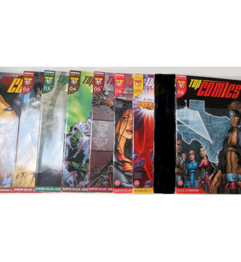 TOP COMICS 1 to 8 COMPLETE SET