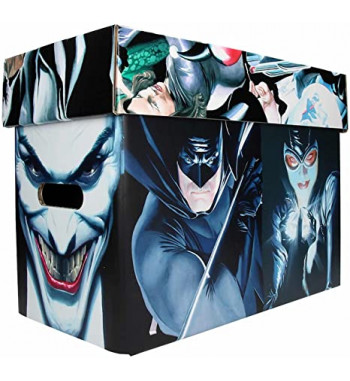 BATMAN UNIVERSE COMICS COLLECTOR SHORT BOX by ALEX ROSS