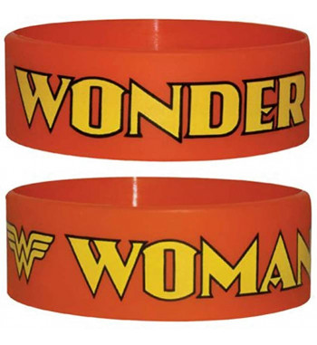 WONDER WOMAN RUBBER WRISTBAND