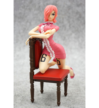 ONE PIECE GIRLY GIRLS FIGURES - REIJU PINK DRESS