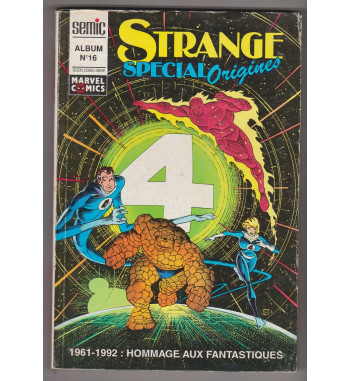 ALBUM STRANGE SPECIAL ORIGINES RELIE 16