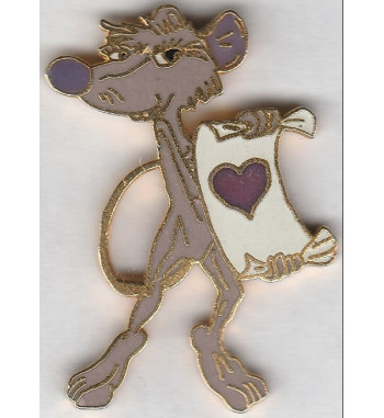 FACES DE RAT PIN - LOVE LETTER
