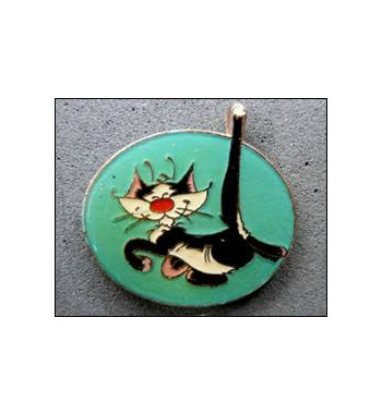 PIN'S GASTON LAGAFFE - LE CHAT