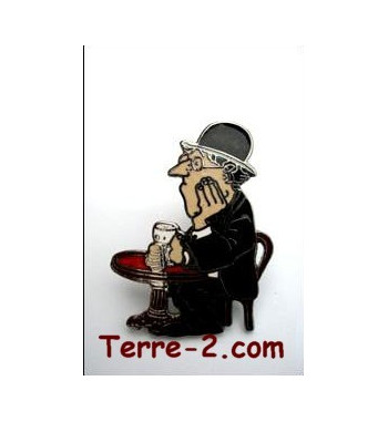 PIN'S JACQUES TARDI - LUCIEN BRINDAVOINE