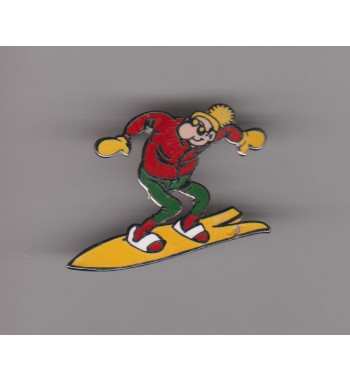 SKIERS PIN by MARGERIN 2