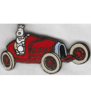 PIN'S TINTIN & MILOU - MILOU EN VOITURE