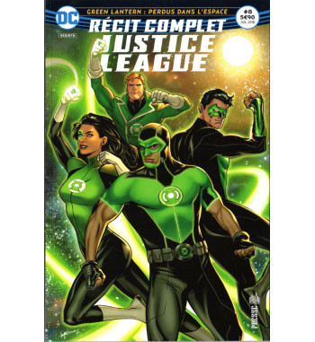 RECIT COMPLET JUSTICE LEAGUE 8 - GREEN LANTERNS